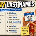 Funny Last Names