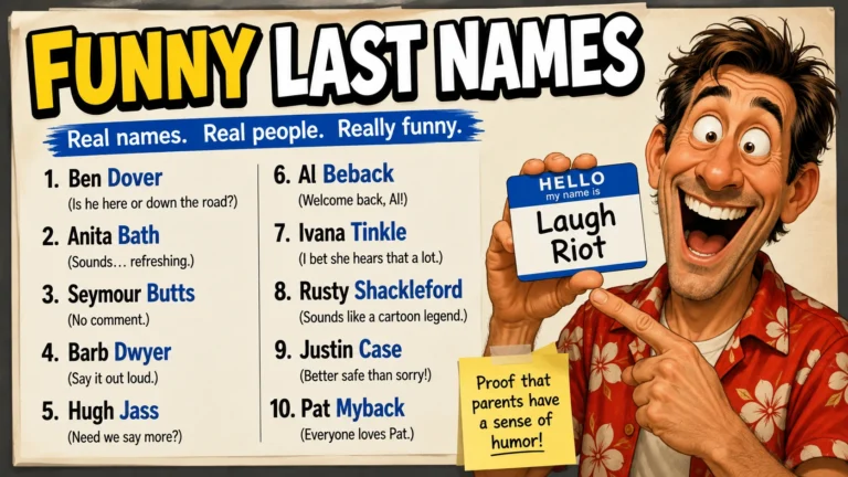 Funny Last Names