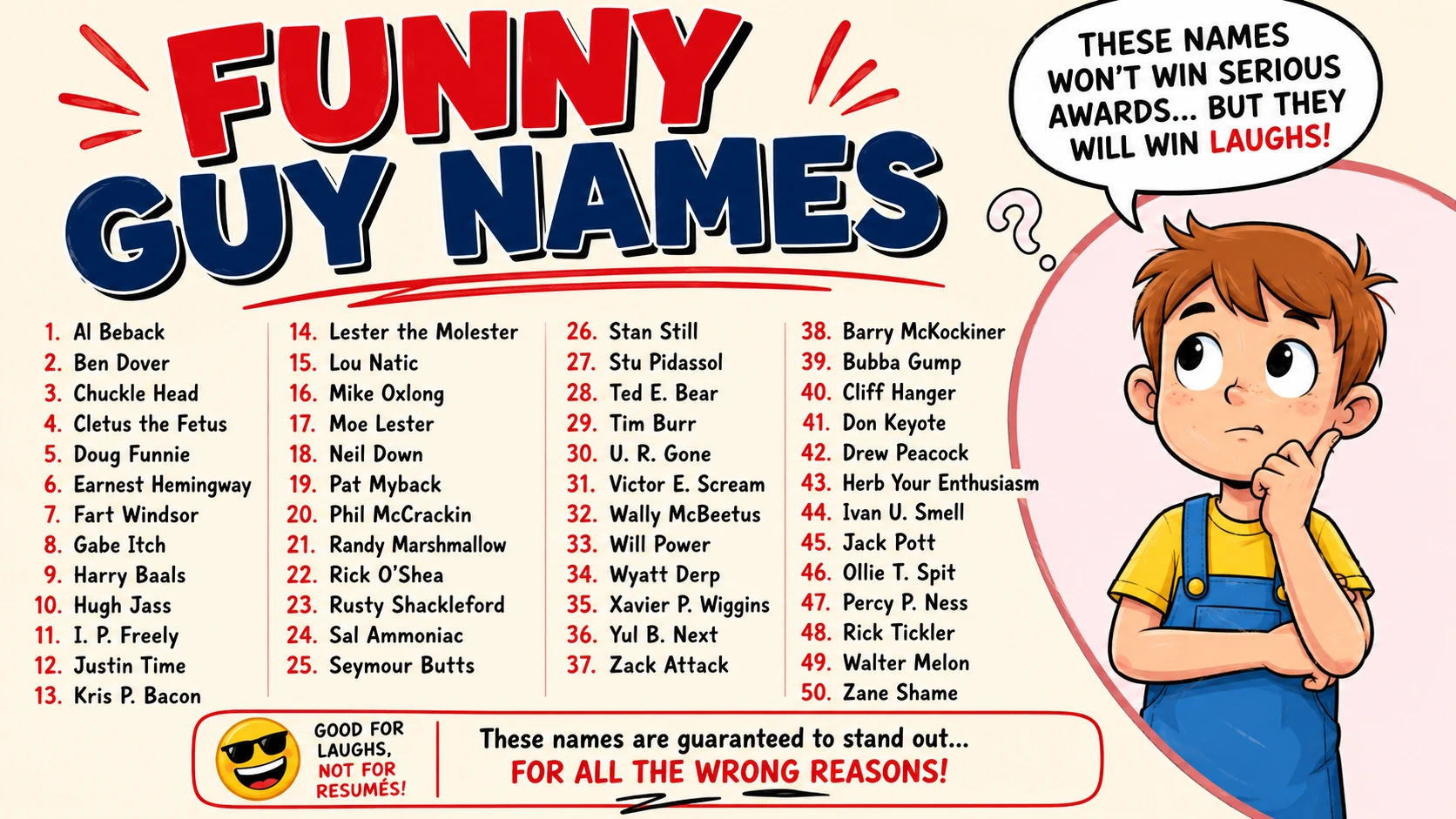Funny Guy Names