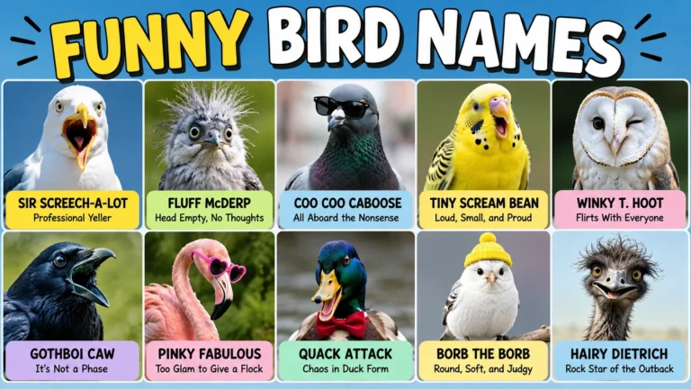 Funny Bird Names
