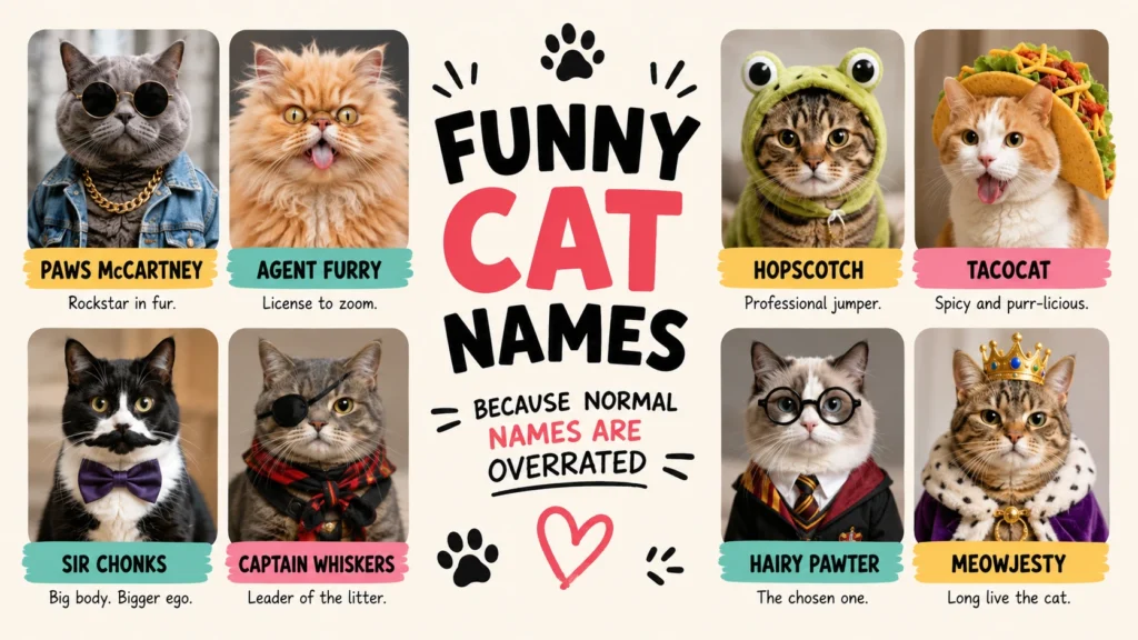 Funny Cat Names