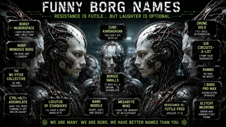 Funny Borg Names
