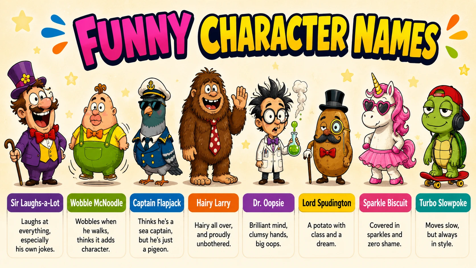 Funny Character Names