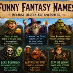 Funny Fantasy Names