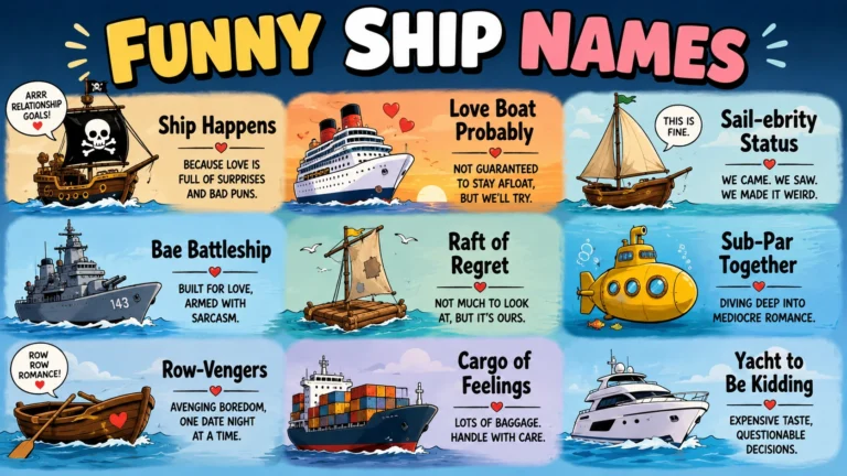 Funny Ship Names