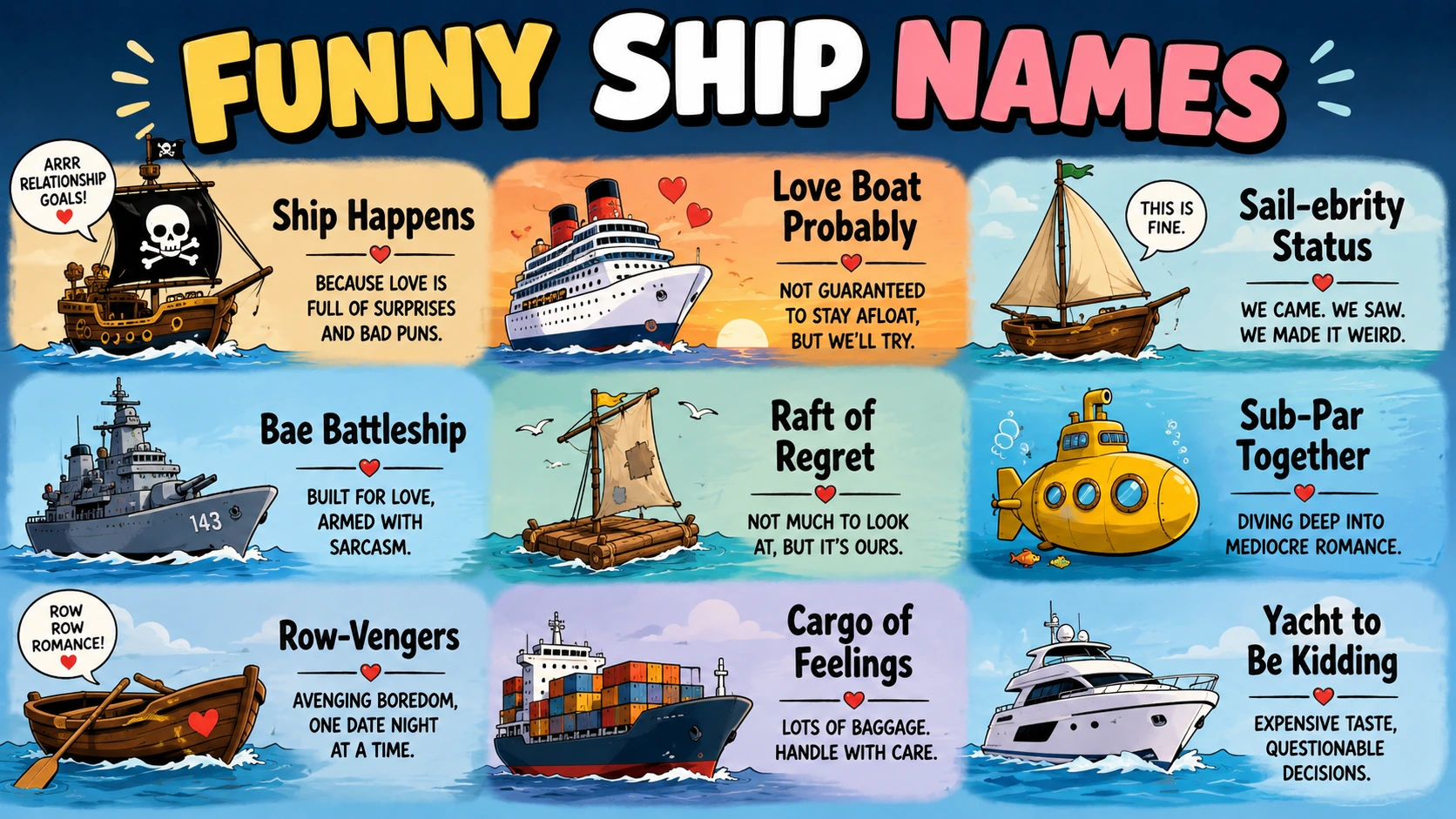 Funny Ship Names