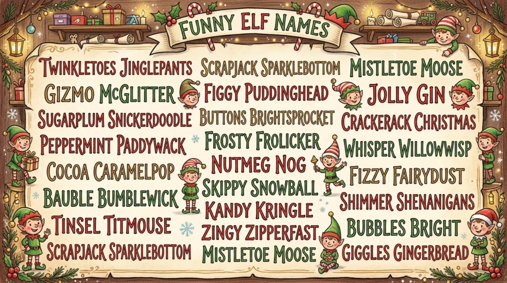 Funny Elf Names