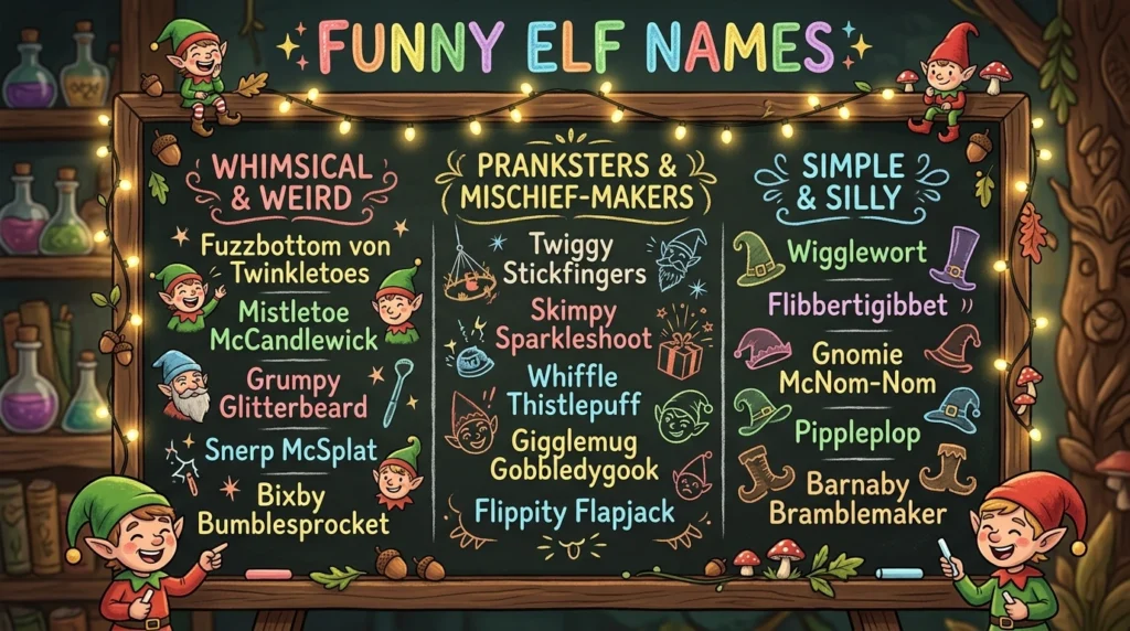 Funny Elf Names