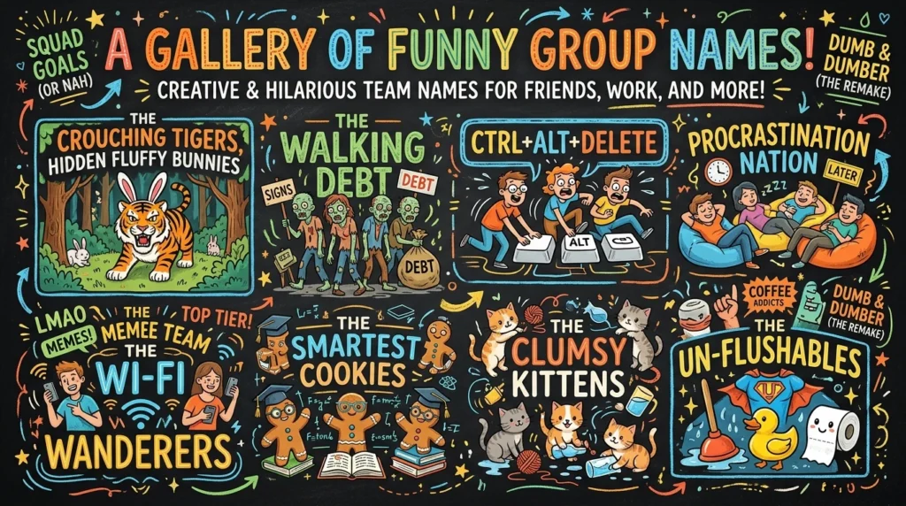 Funny Group Names