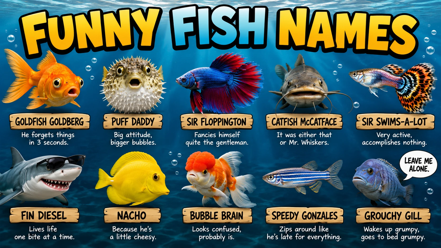 Funny Fish Names