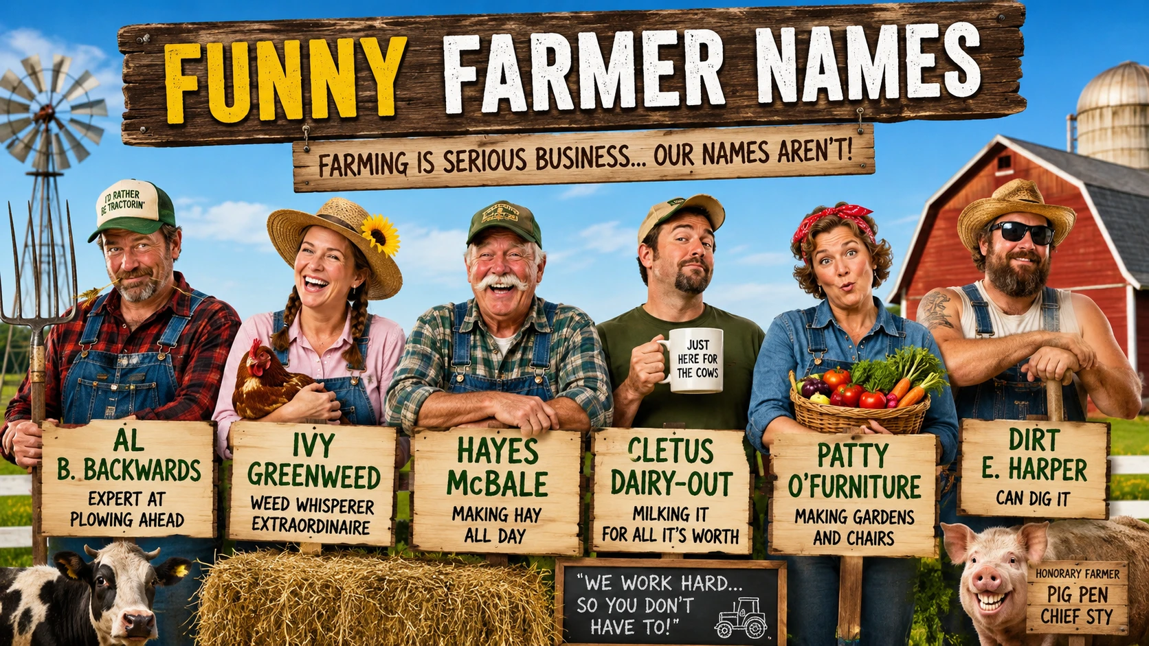 Funny Farmer Names