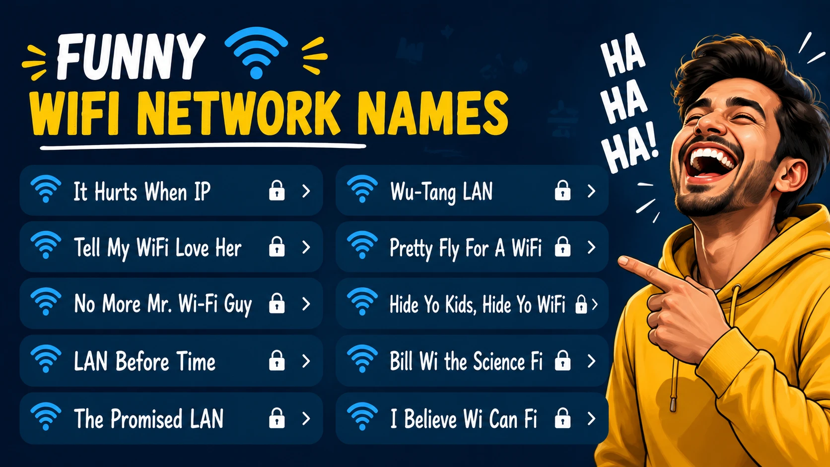 Funny Wifi Network Names