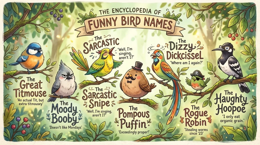 Funny Bird Names