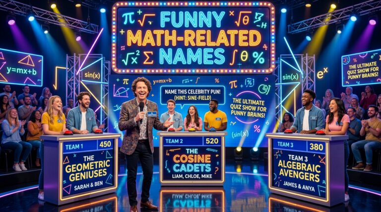 Funny Math Related Names