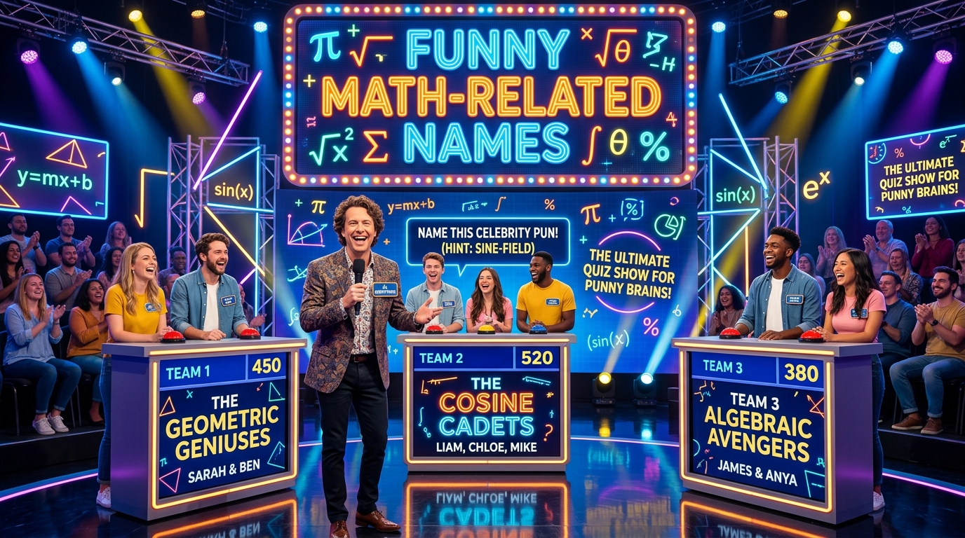 Funny Math Related Names