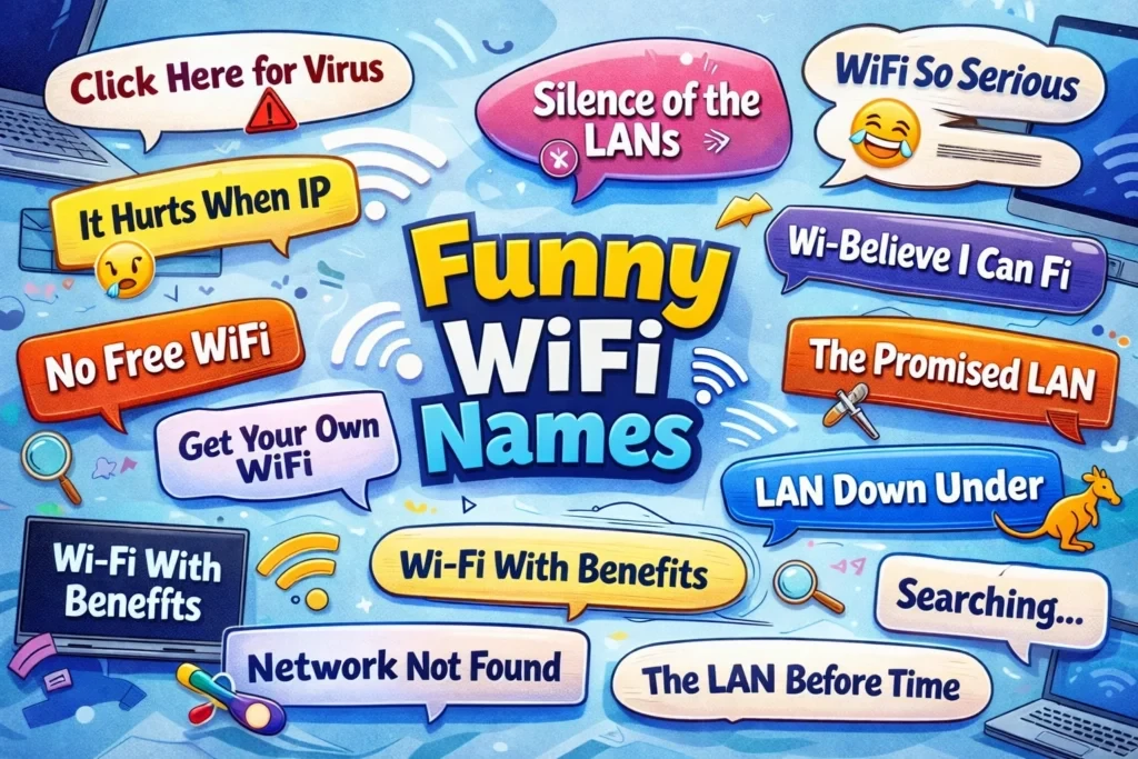 Funny Spanish Wifi Names