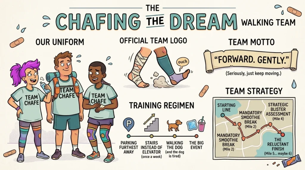 Funny Walking Team Names