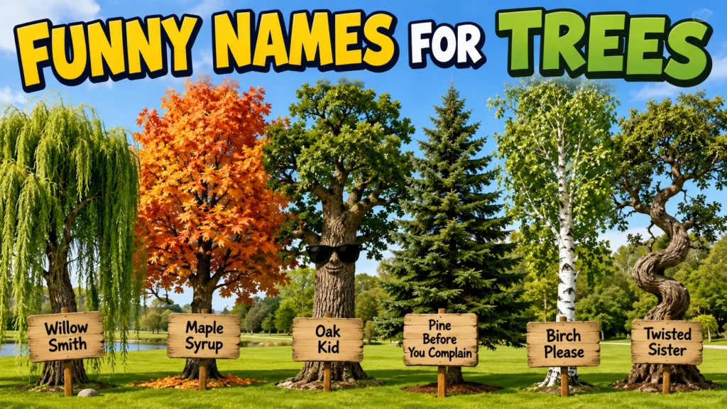 Funny Names For Trees