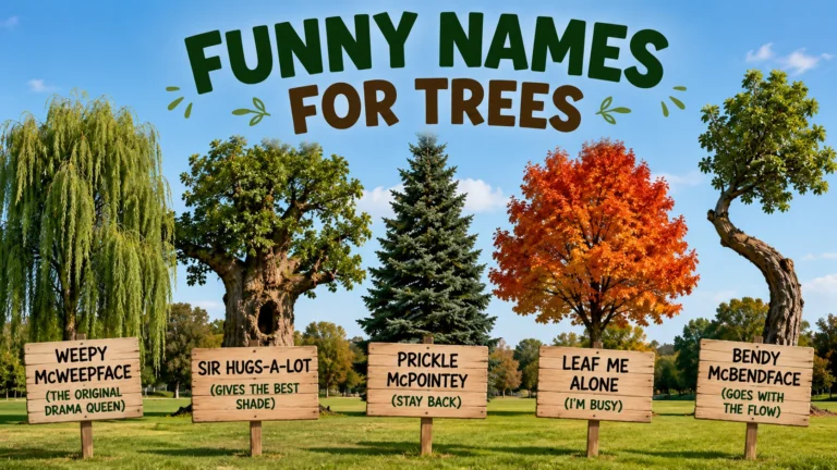 Funny Names For Trees