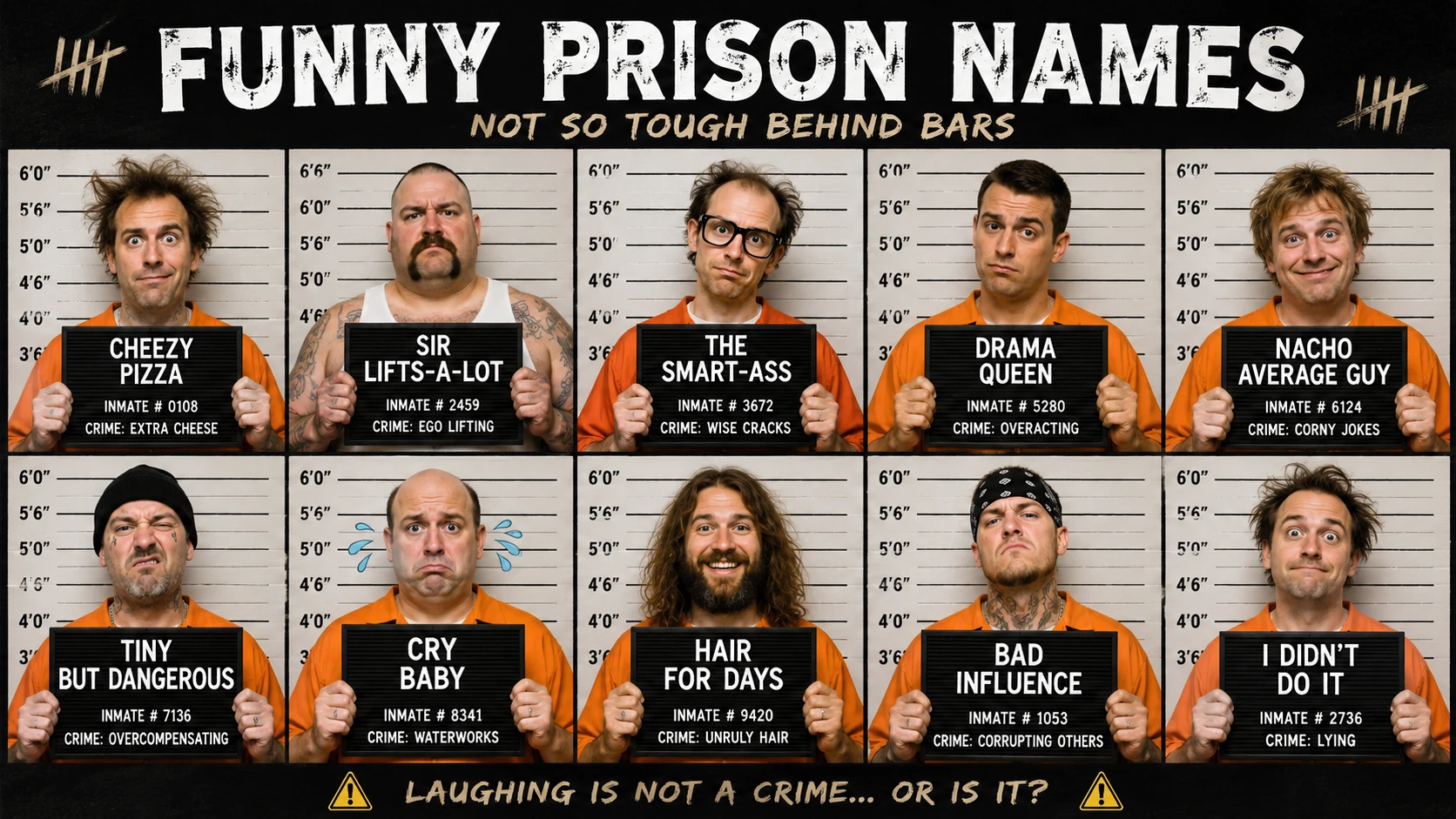 Funny Prison Names